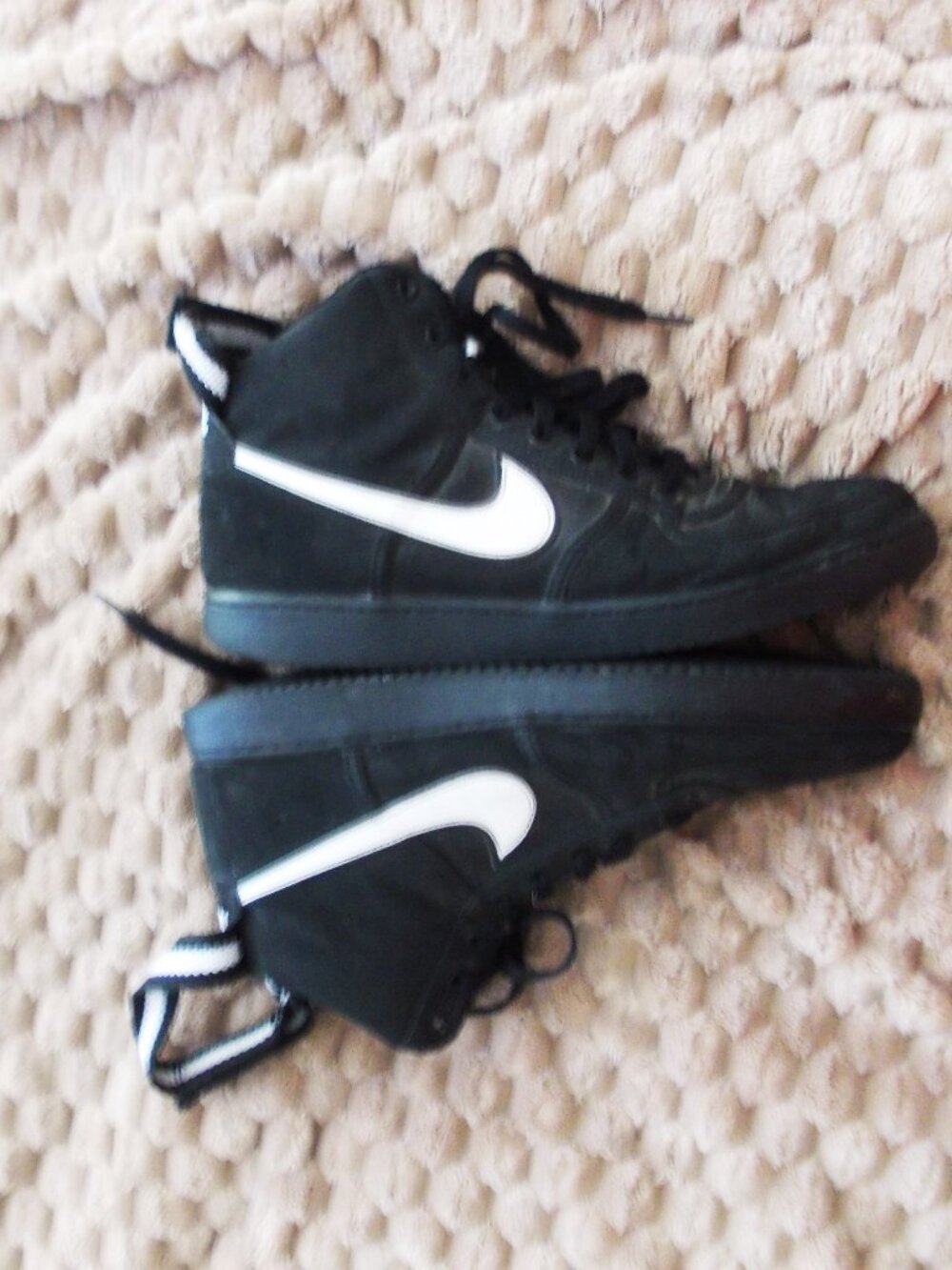Nike High Tops with Ankle Strap Size 12